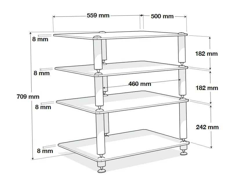 Norstone BERGEN 2 | Meuble audio - Image 6