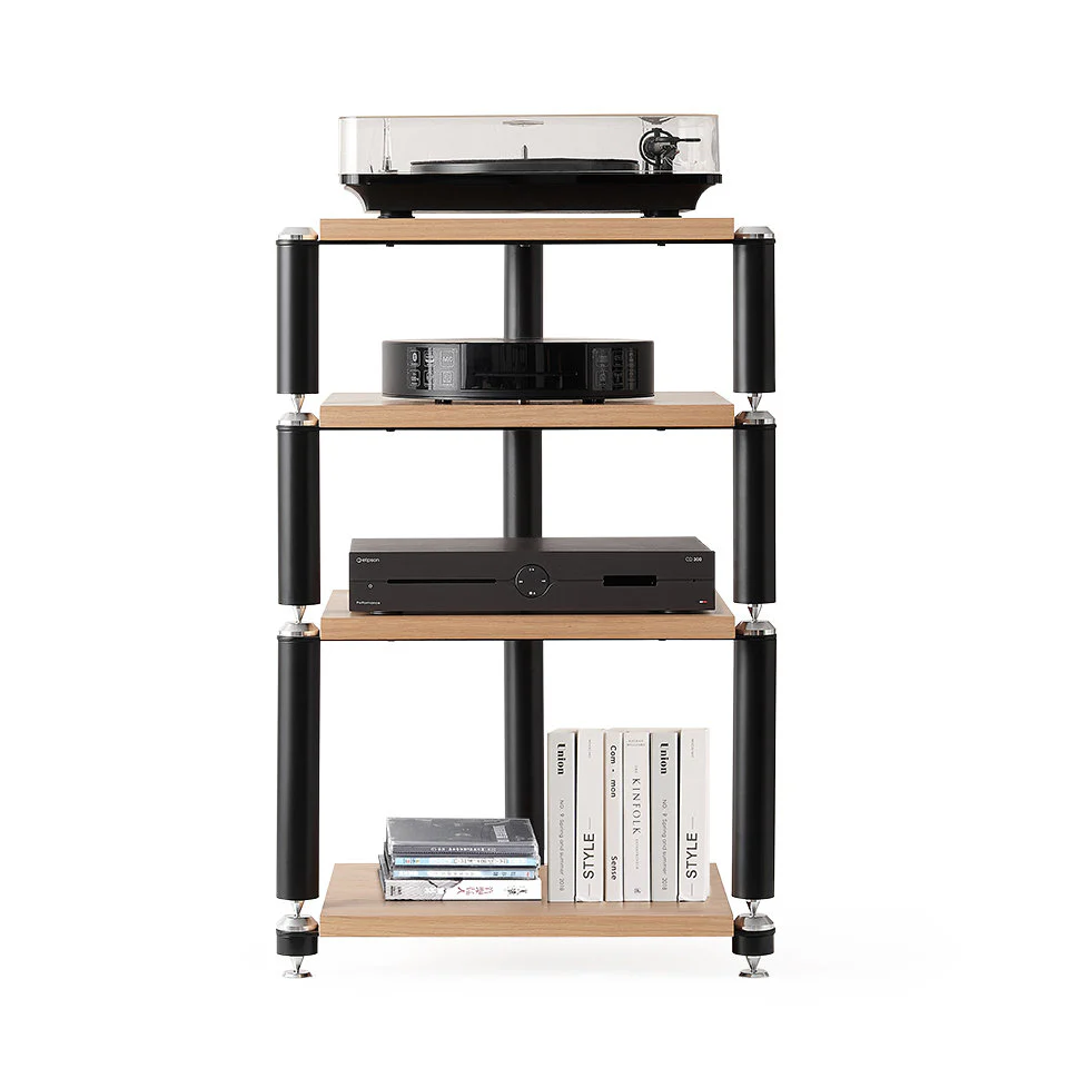 NORSTONE - COPENHAGEN MODULE 1 Meuble HiFi - Noir/Chêne 50 kg (Unité) - Image 7