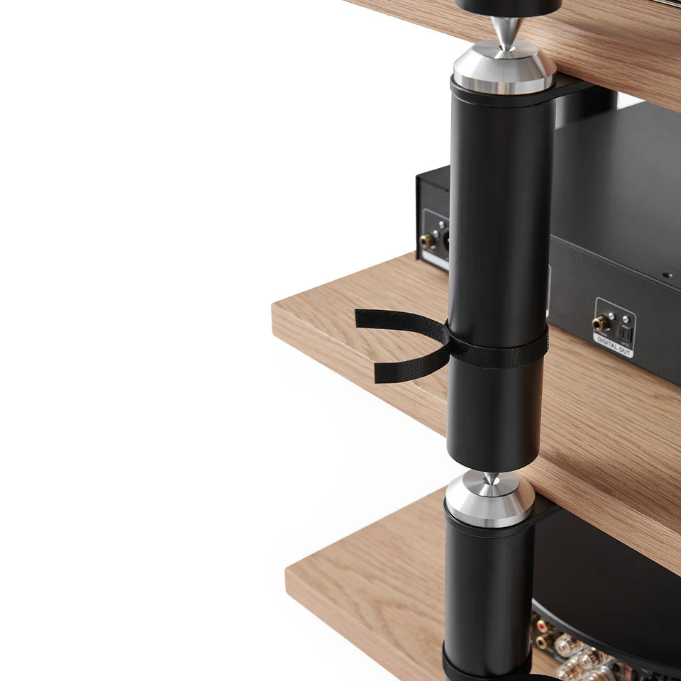 NORSTONE - COPENHAGEN MODULE 3 Meuble HiFi - Noir/Chêne 50 kg (Unité) - Image 9