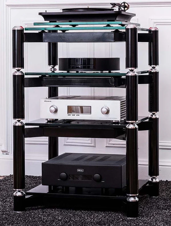 NORSTONE - SPIDER MODULE 1 - Meuble HiFi - Verre noir 9'' (Unité) - Image 4