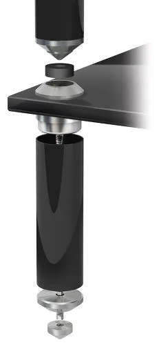 Norstone STÄBBL AV | Meuble audio haut de gamme noir laqué - Image 3