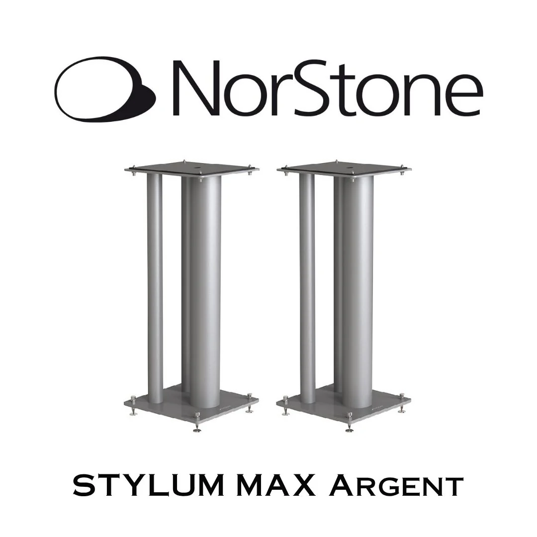 NorStone STYLUM MAX | Supports pour enceintes acoustiques d'étagères (Paire) - Image 2