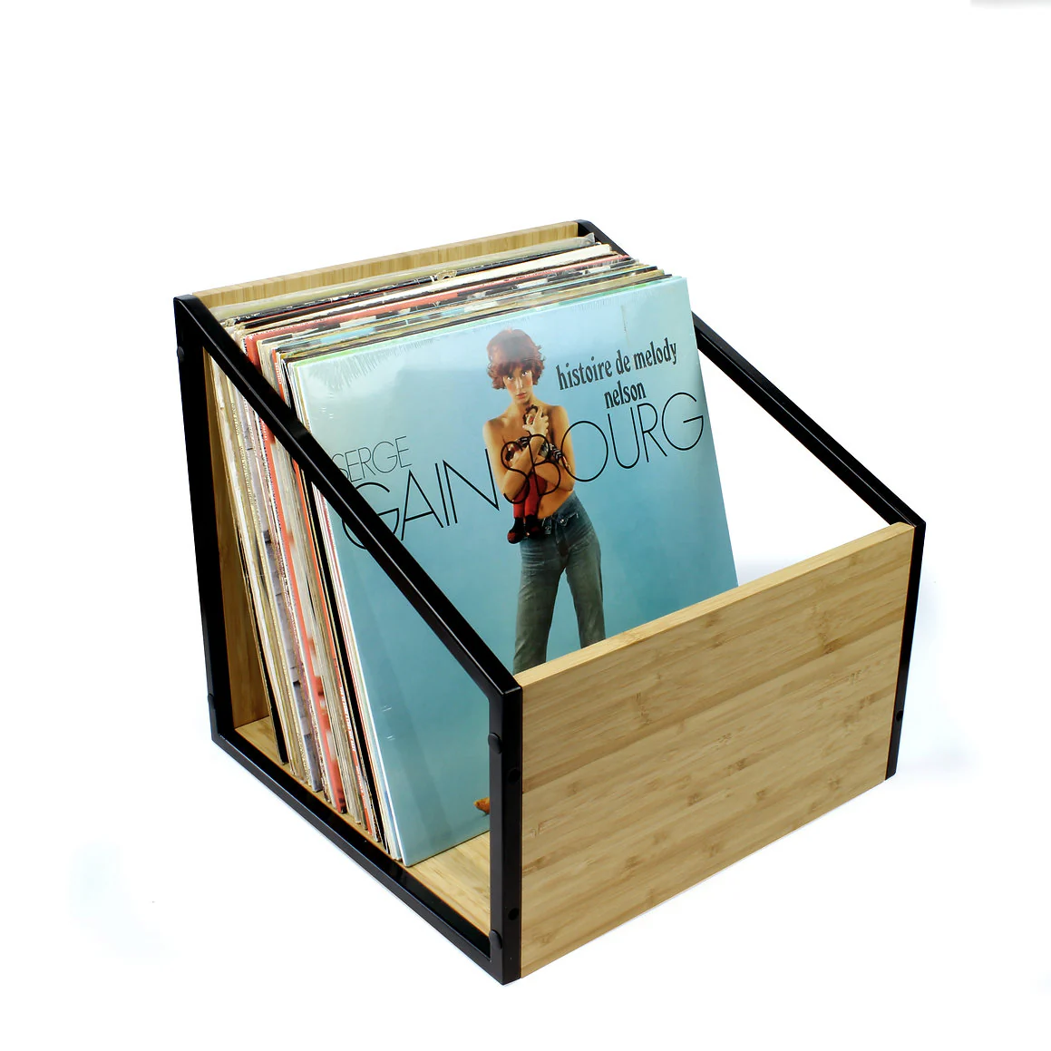 NorStone Vinyl LP Case - Boîte de rangement 80 albums (Vendu à l'unité) - Image 4