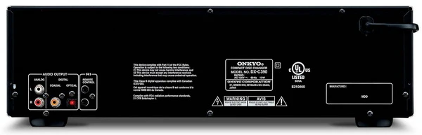 Onkyo DXC390 - Changeur carrousel de CD 6 disques - Image 3