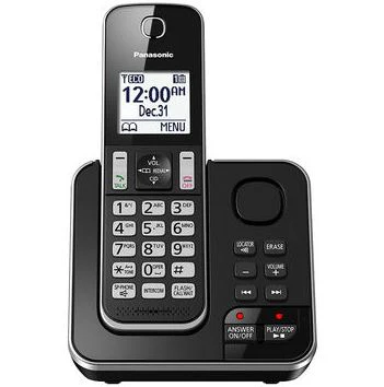 Panasonic KXTGD390B - Téléphone sans fil avec répondeur et un combiné - Image 2