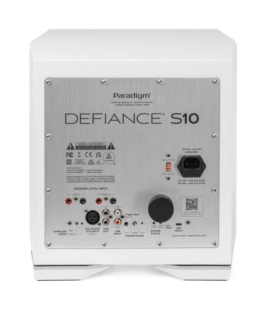 Paradigm Defiance S10 - Caisson de basses 500Watts avec HP de graves de 10'' - Image 4