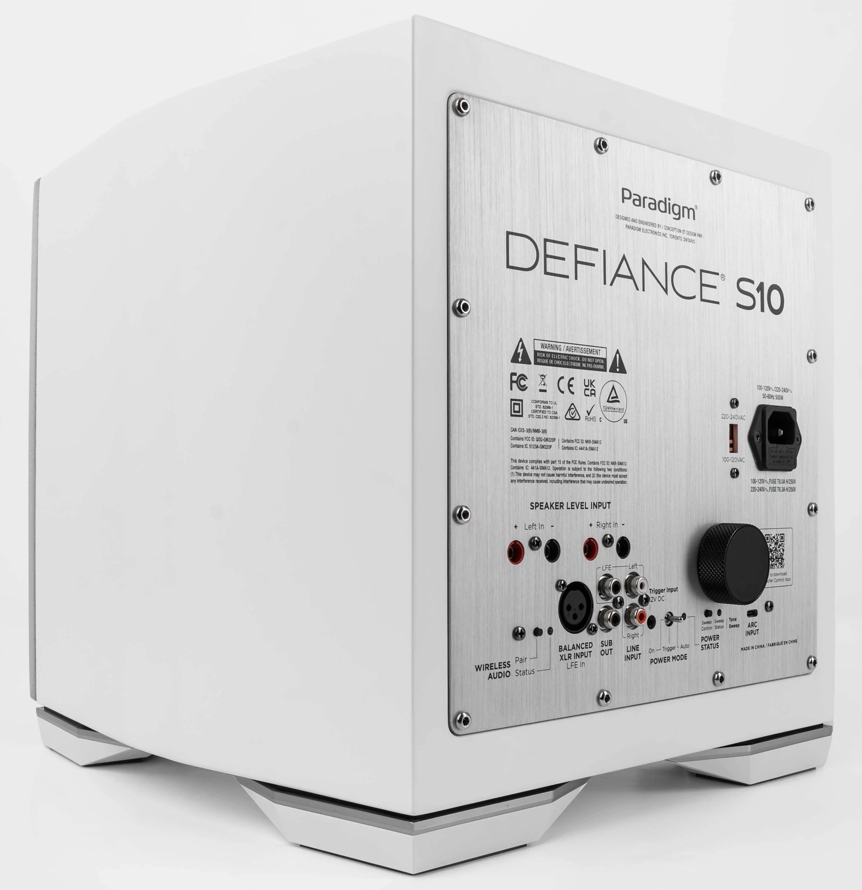 Paradigm Defiance S10 - Caisson de basses 500Watts avec HP de graves de 10'' - Image 8