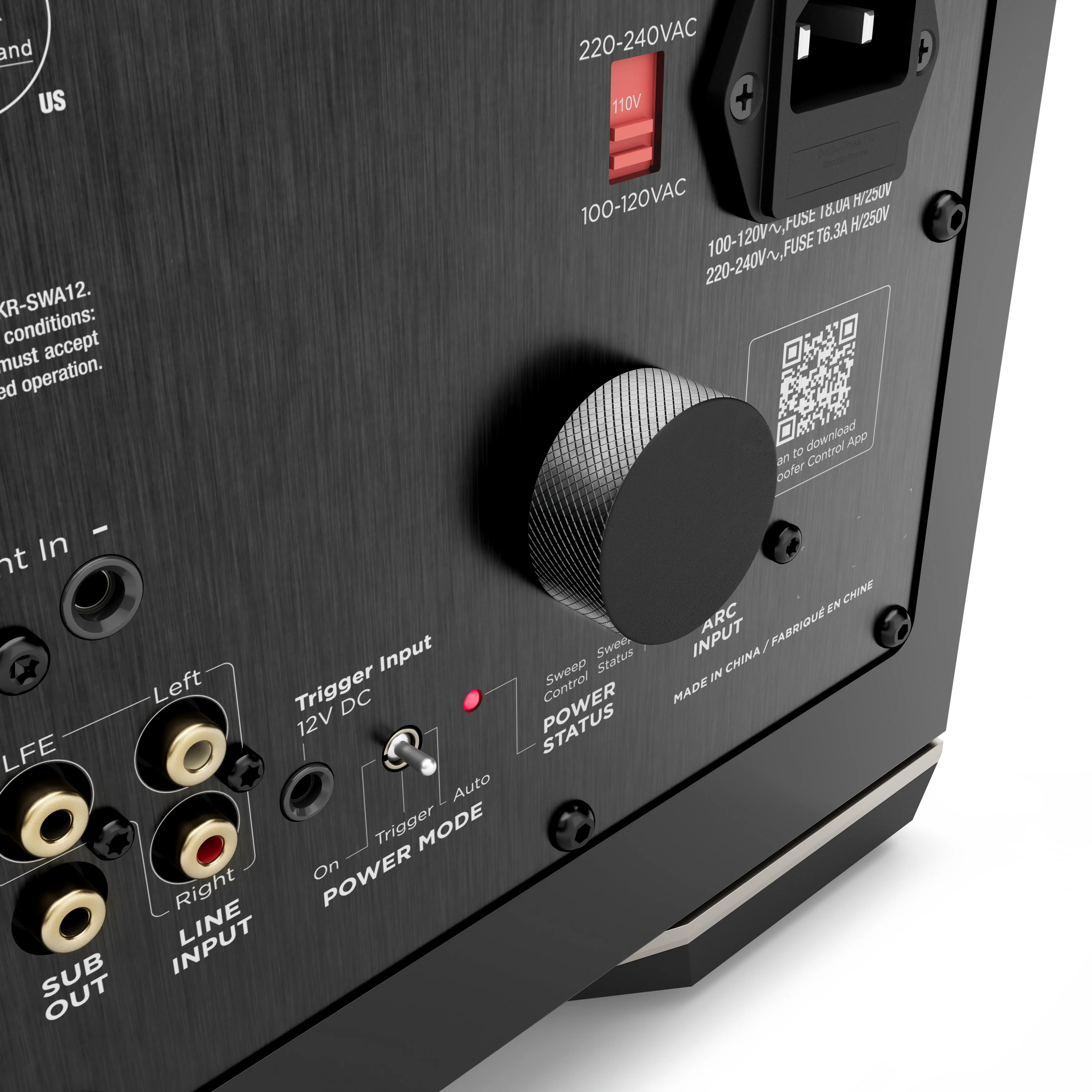 Paradigm Defiance S12 - Caisson de basses 800Watts avec HP de graves de 12'' Noir - Image 6