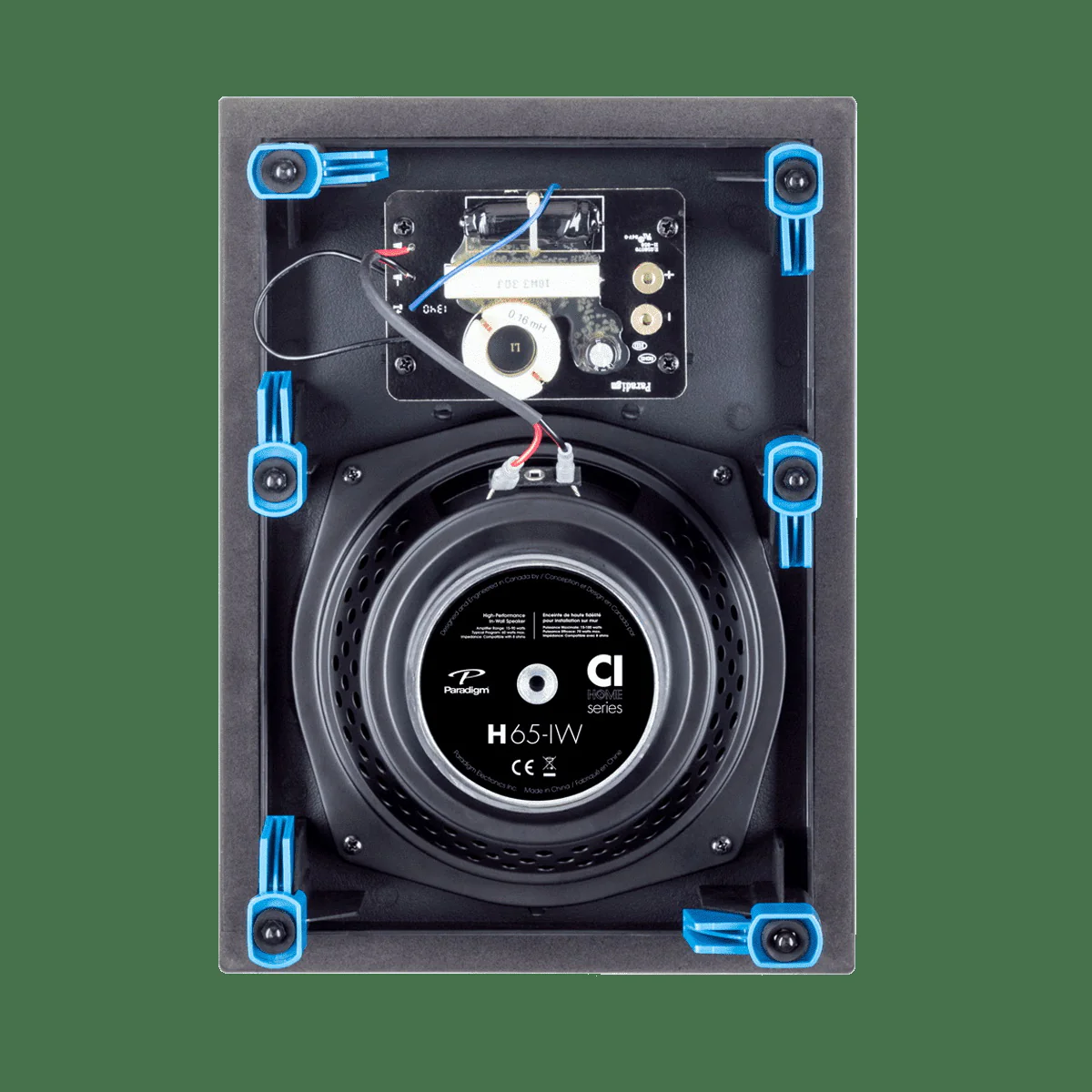 Paradigm H65-IW - Enceinte encastrable murale 6,5po de la Série CI HOME - Image 7