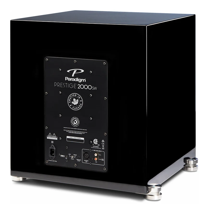 Paradigm Prestige 2000SW - Caisson de basses avec haut-parleur de graves de 15" et 2000 watts RMS - Image 7