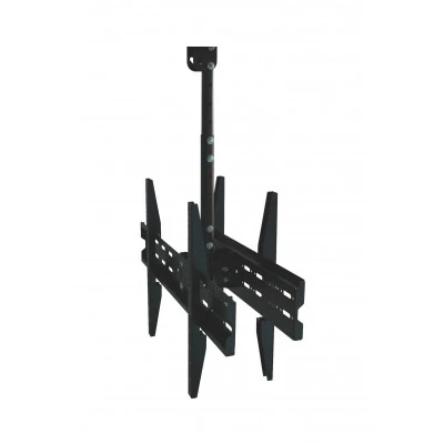 PowerProAudio PPA-034D | Support de plafond inclinable/rotatif 2x téléviseurs 37" à 75'', charge 175lb - Image 4