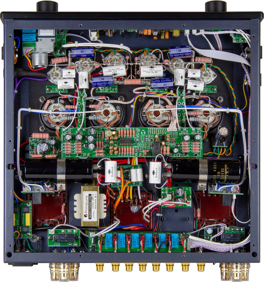 PrimaLuna EVO 300 - Amplificateur stéréo Linaire à tubes : 42 watts x 2 + Triode 24 watts x 2 - Image 23