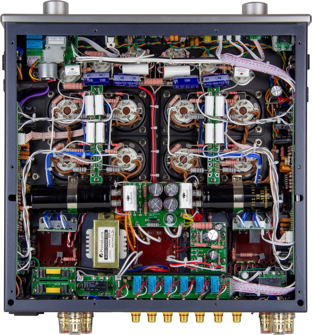 PrimaLuna EVO 400 - Amplificateur stéréo Linéaire à tubes 70 watts x 2 + Triode 38 watts x 2 - Image 12