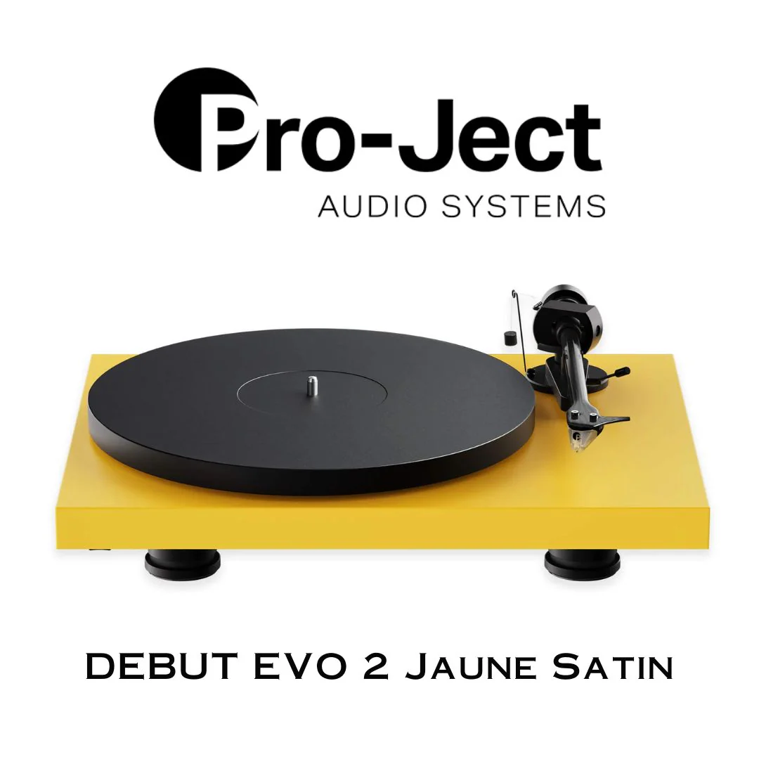Pro-Ject Debut EVO 2 - Table tournante haut de gamme avec cartouche Pick It MM EVO - Image 10