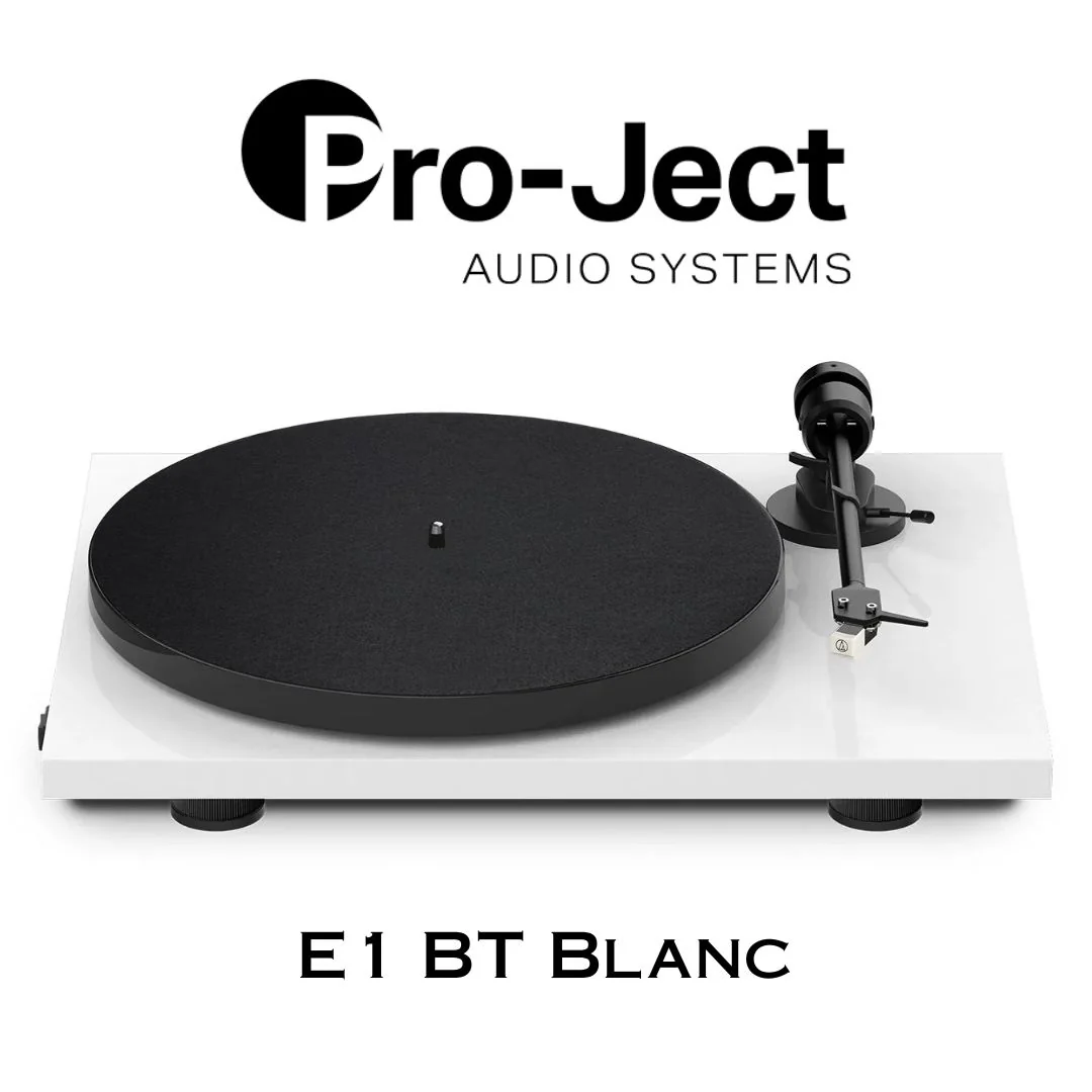 Pro-Ject E1 BT | Table tournante avec préampli phono et émetteur Bluetooth intégré - Image 2