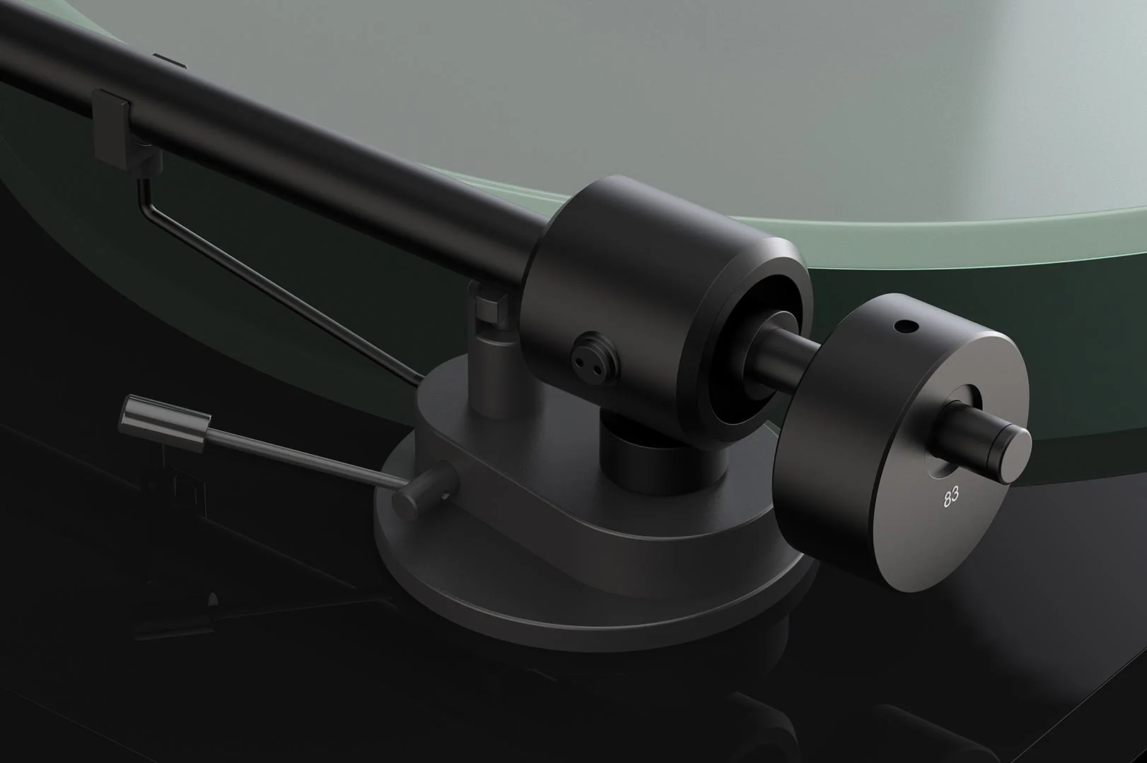 Pro-Ject T1 - Table tournante haute fidélité avec cartouche Ortofon OM 5E (Blanche) - Image 5