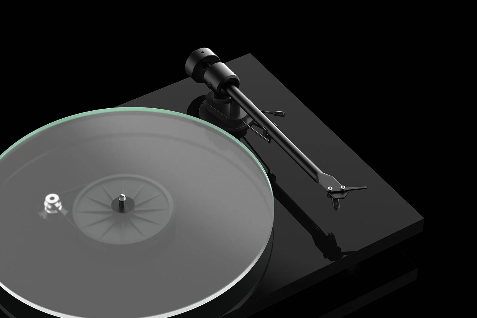 Pro-Ject T1 - Table tournante haute fidélité avec cartouche Ortofon OM 5E (Blanche) - Image 7