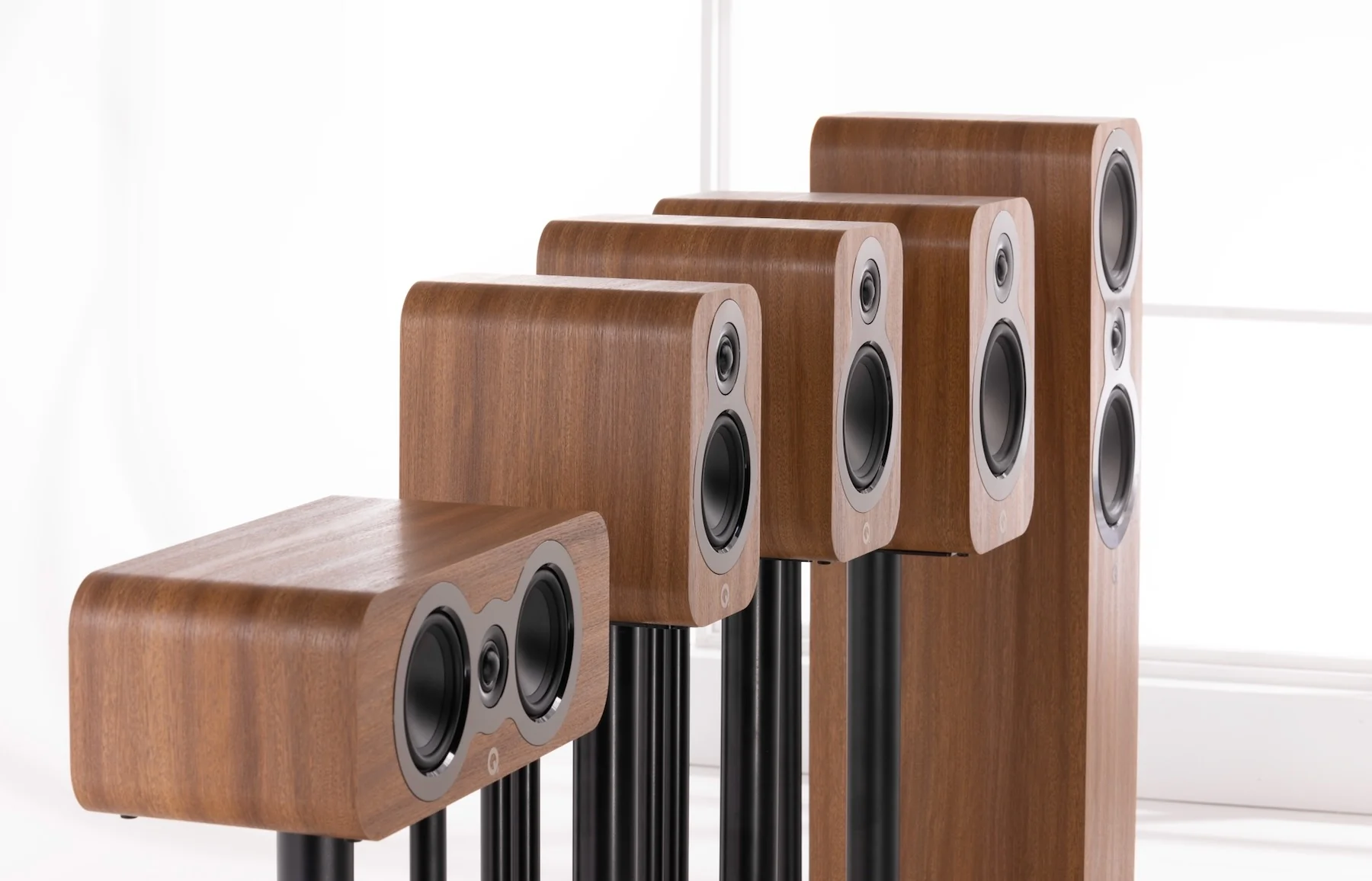 Q Acoustics 3010c | Enceintes d'étagère compact avec HP de basses de 4'' - Image 9
