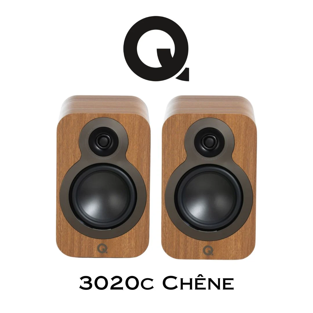 Q Acoustics 3020c | Enceintes d'étagère compact avec HP de basses de 4.75'' - Image 4