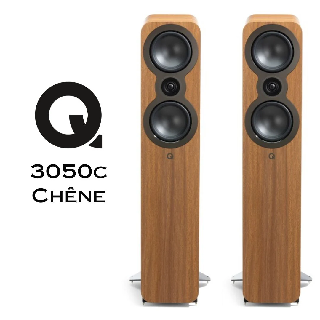 Q Acoustics 3050c | Enceintes colonne avec 2 HP de basses de 5.5'' - Image 4
