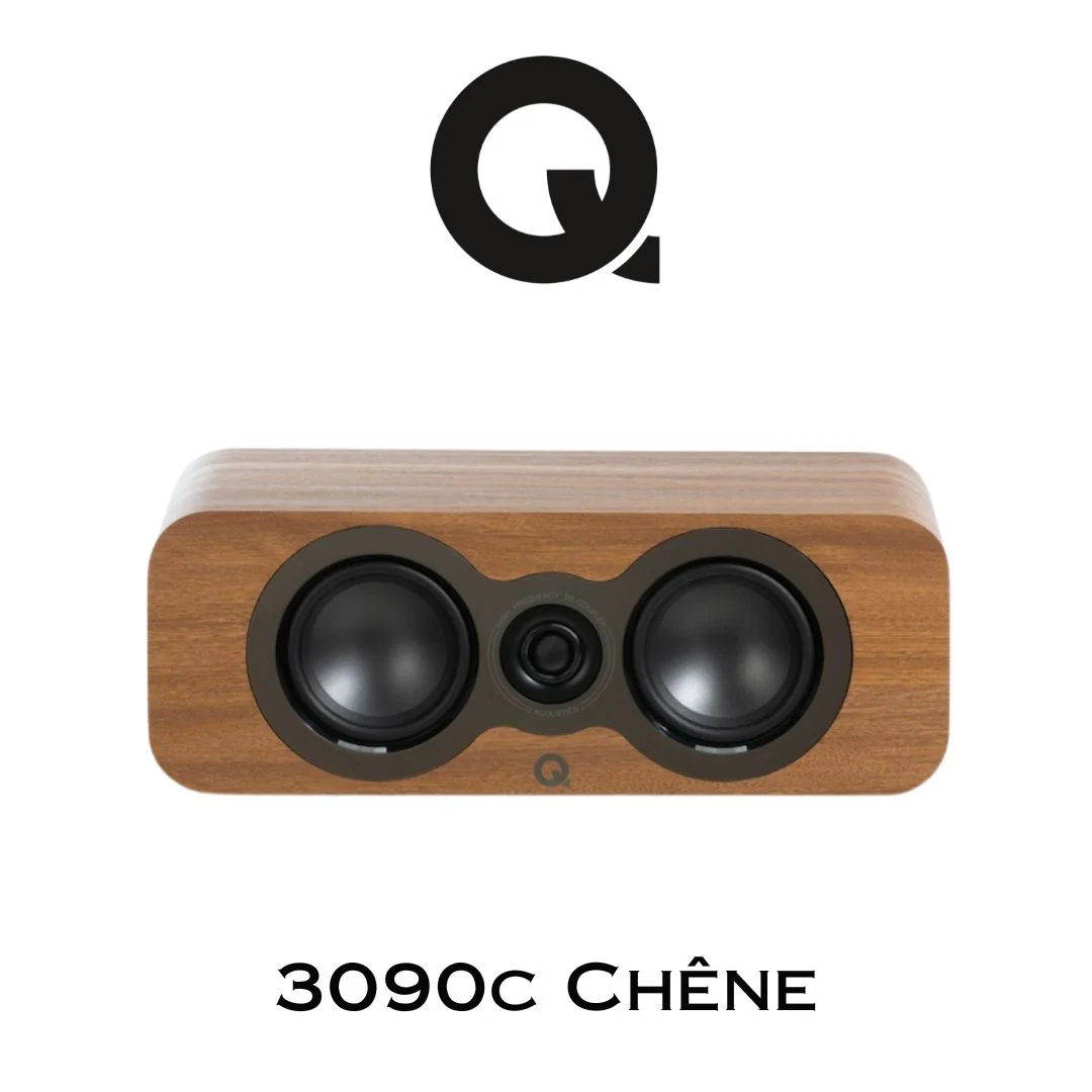 Q Acoustics 3090c | Enceinte centrale avec 2 x HP de basses de 5.5'' - Image 4