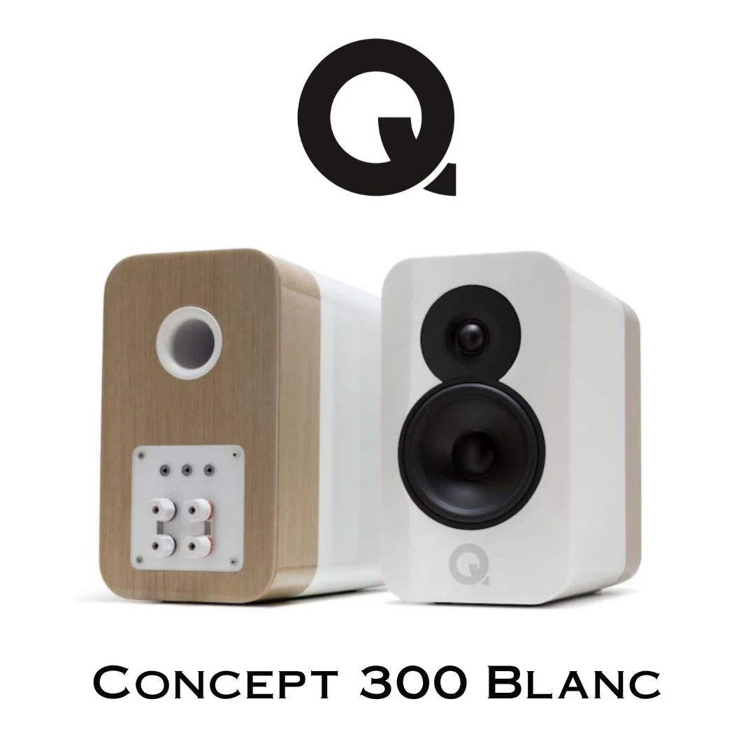 Q Concept 300 | Enceintes acoustiques d'étagère haut de gamme (Supports inclus) - Image 2