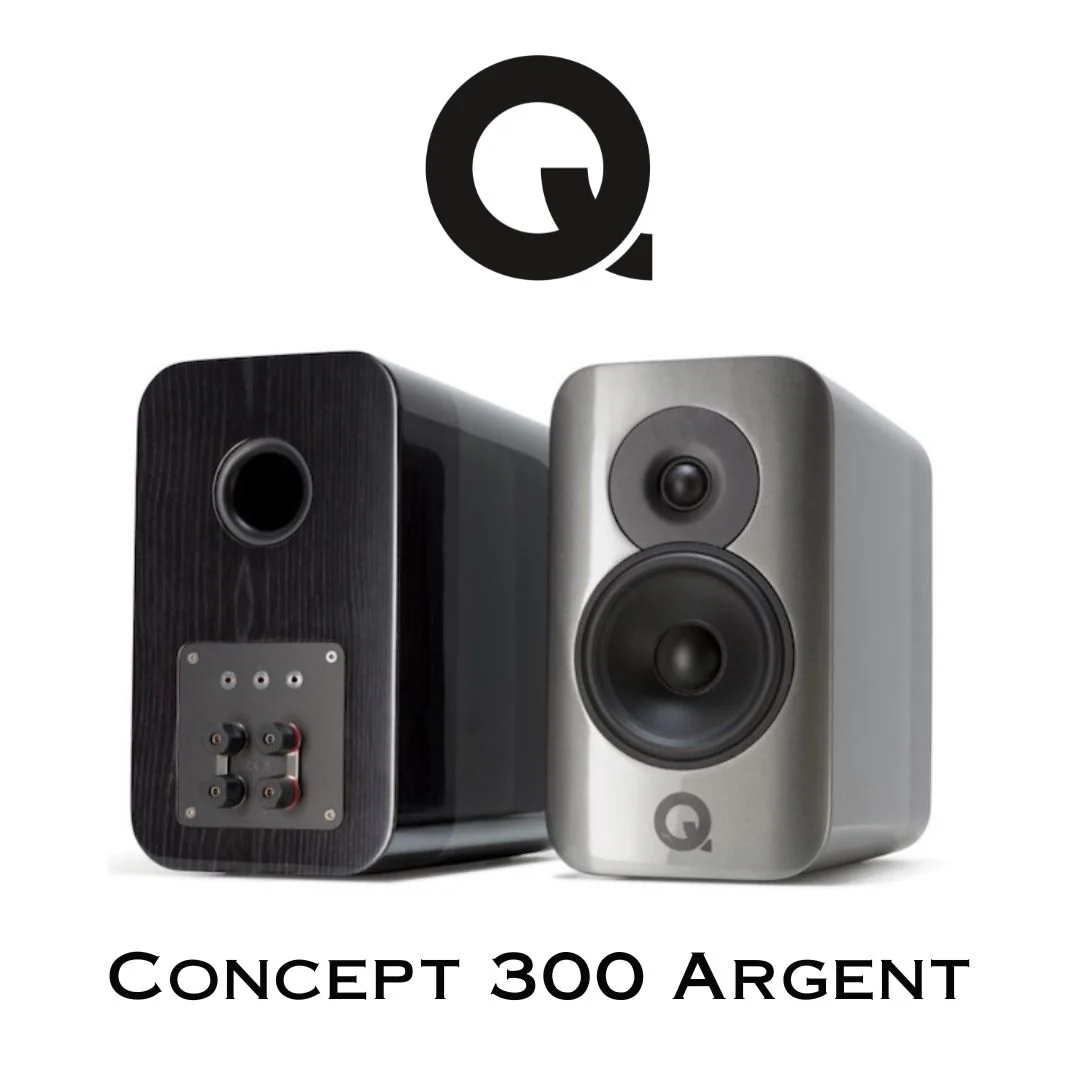 Q Concept 300 | Enceintes acoustiques d'étagère haut de gamme (Supports inclus) - Image 3