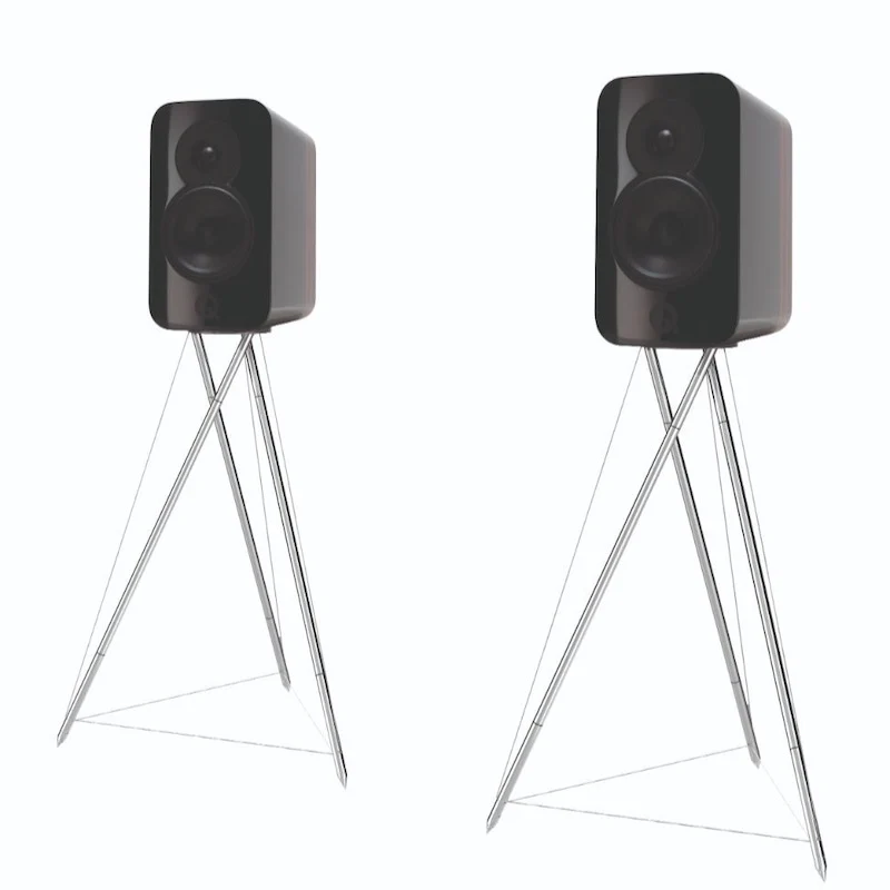 Q Concept 300 | Enceintes acoustiques d'étagère haut de gamme (Supports inclus) - Image 7