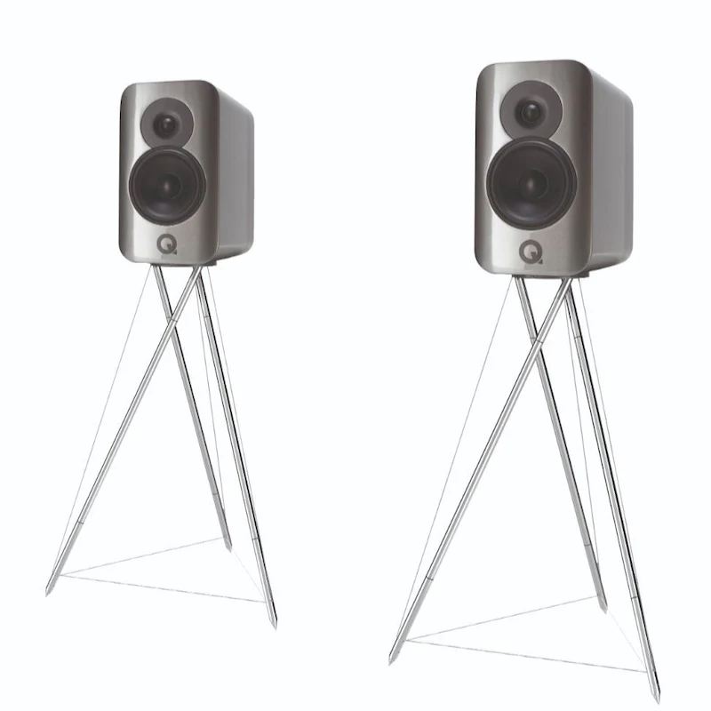 Q Concept 300 | Enceintes acoustiques d'étagère haut de gamme (Supports inclus) - Image 8