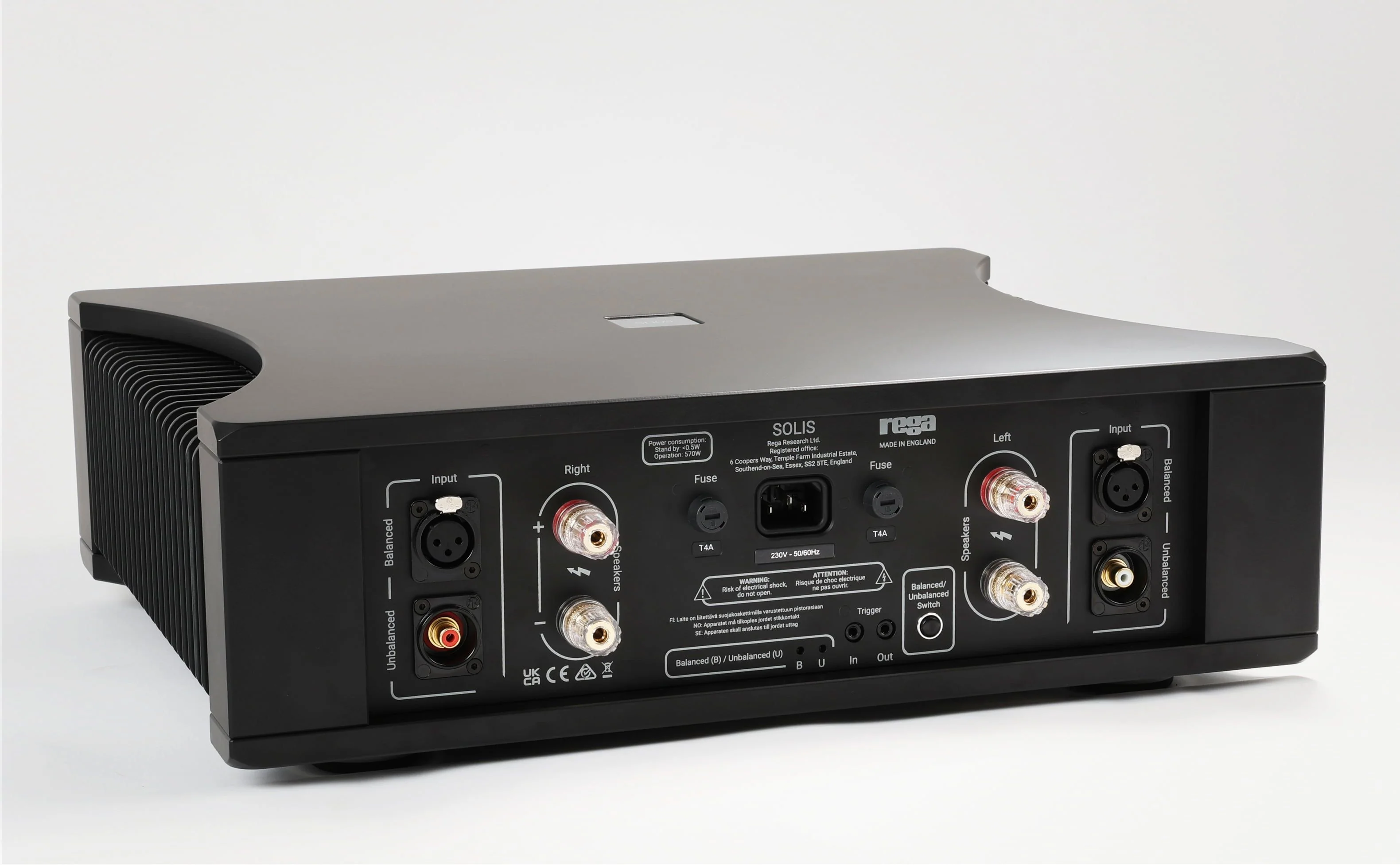 REGA Solis | Amplificateur de puissance  168Watts/Canal - Image 3