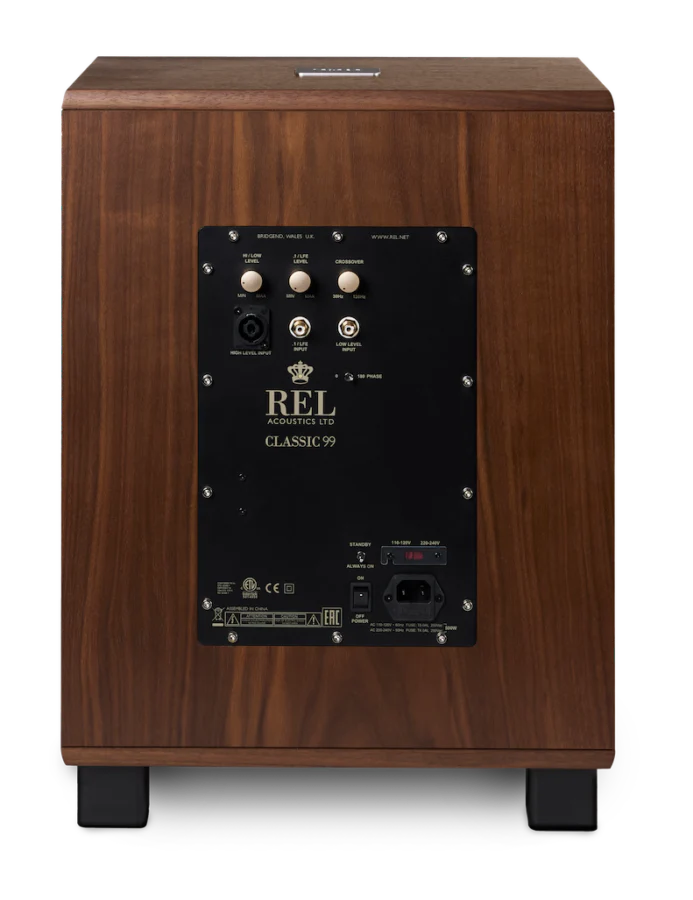 REL Classic 99 - Caisson de basses 450Watts avec haut-parleur de graves 12'' - Image 3