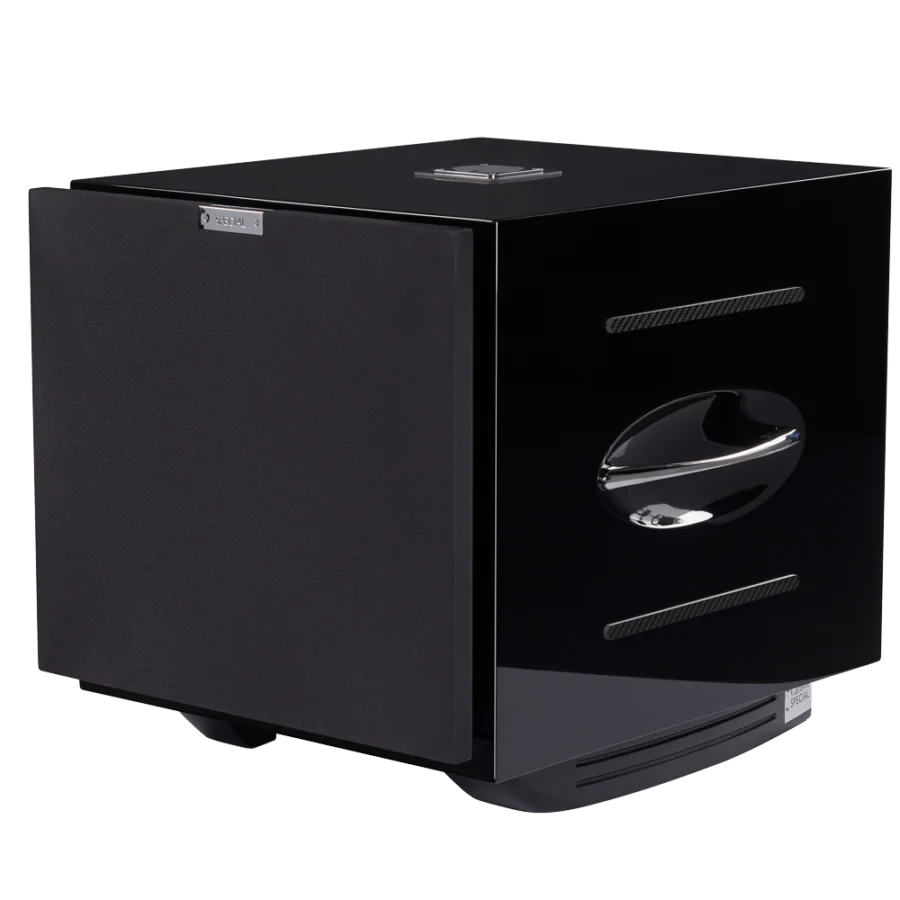 REL Spécial Carbone - Caisson de basses 1000Watts avec haut-parleur de graves 12'' - Image 5