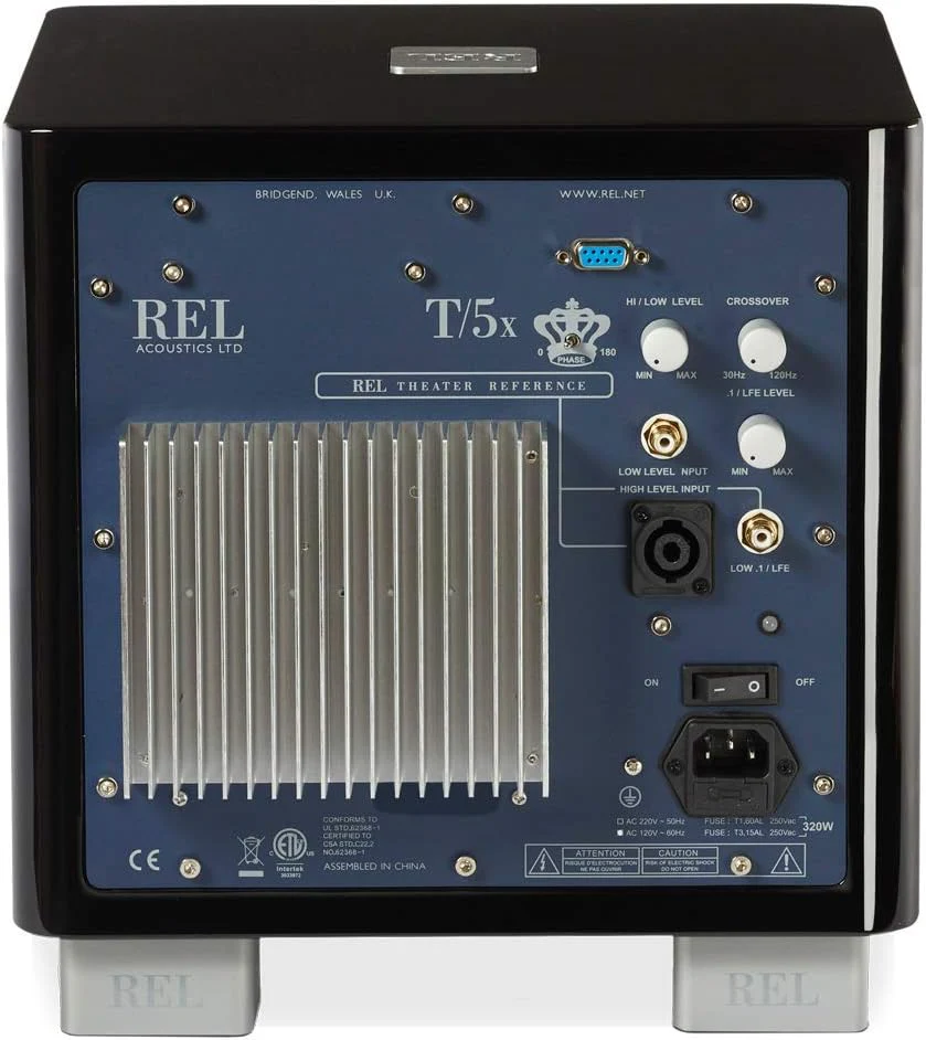 REL T/5x - Caisson de basses 125 Watts avec un haut-parleur de graves de 8'' - Image 3