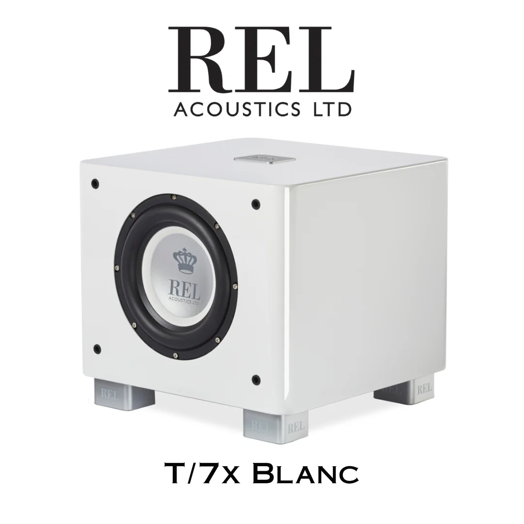 REL T7/XCaisson de basses 200Watts avec un haut-parleur de graves de 8'' et un passif de 10'' - Image 2