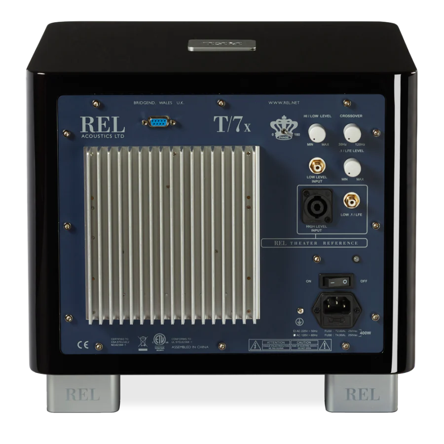 REL T7/XCaisson de basses 200Watts avec un haut-parleur de graves de 8'' et un passif de 10'' - Image 6