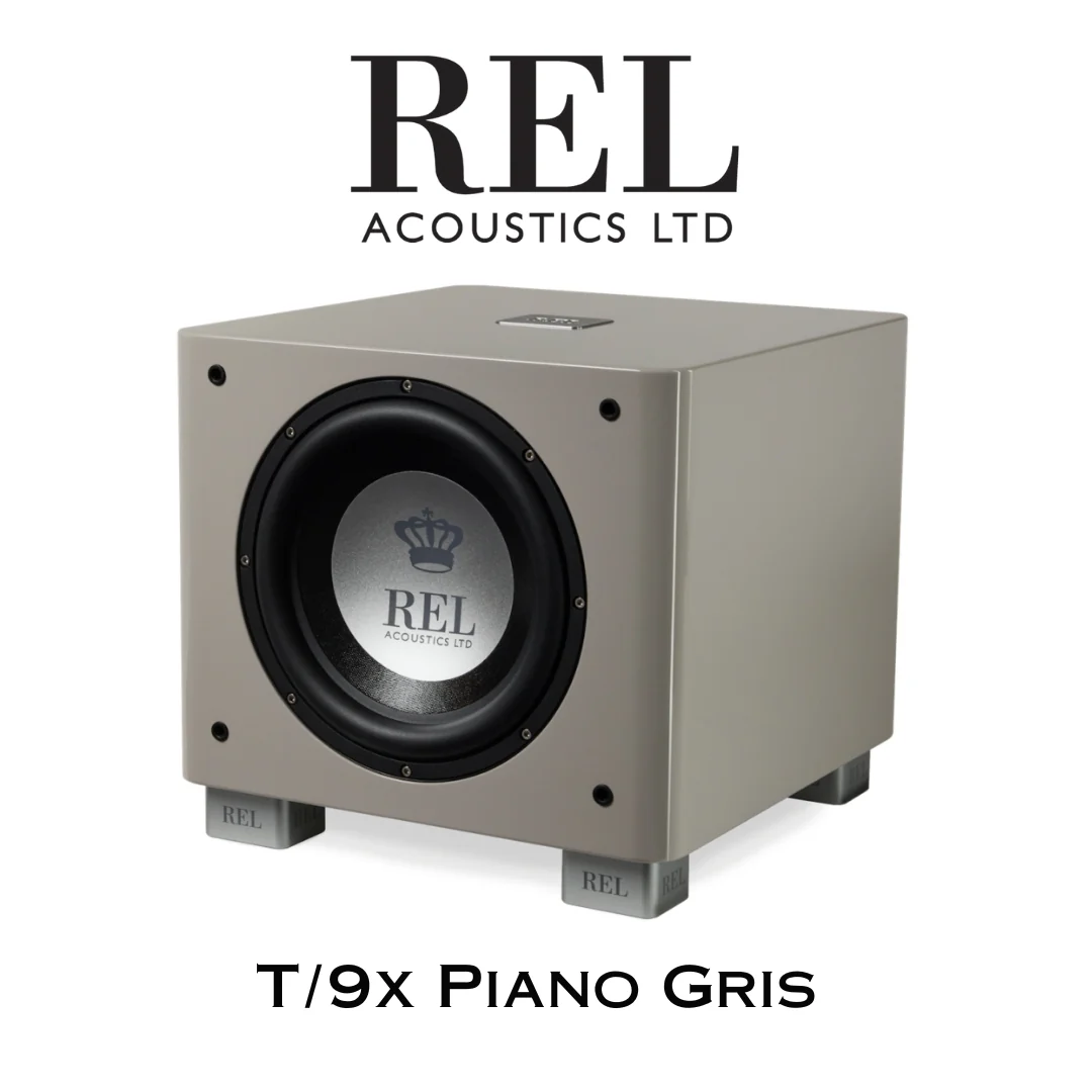 REL T9/X - Caisson de basses 300Watts avec deux haut-parleurs de graves de 10'' (Actif + Passif) - Image 2