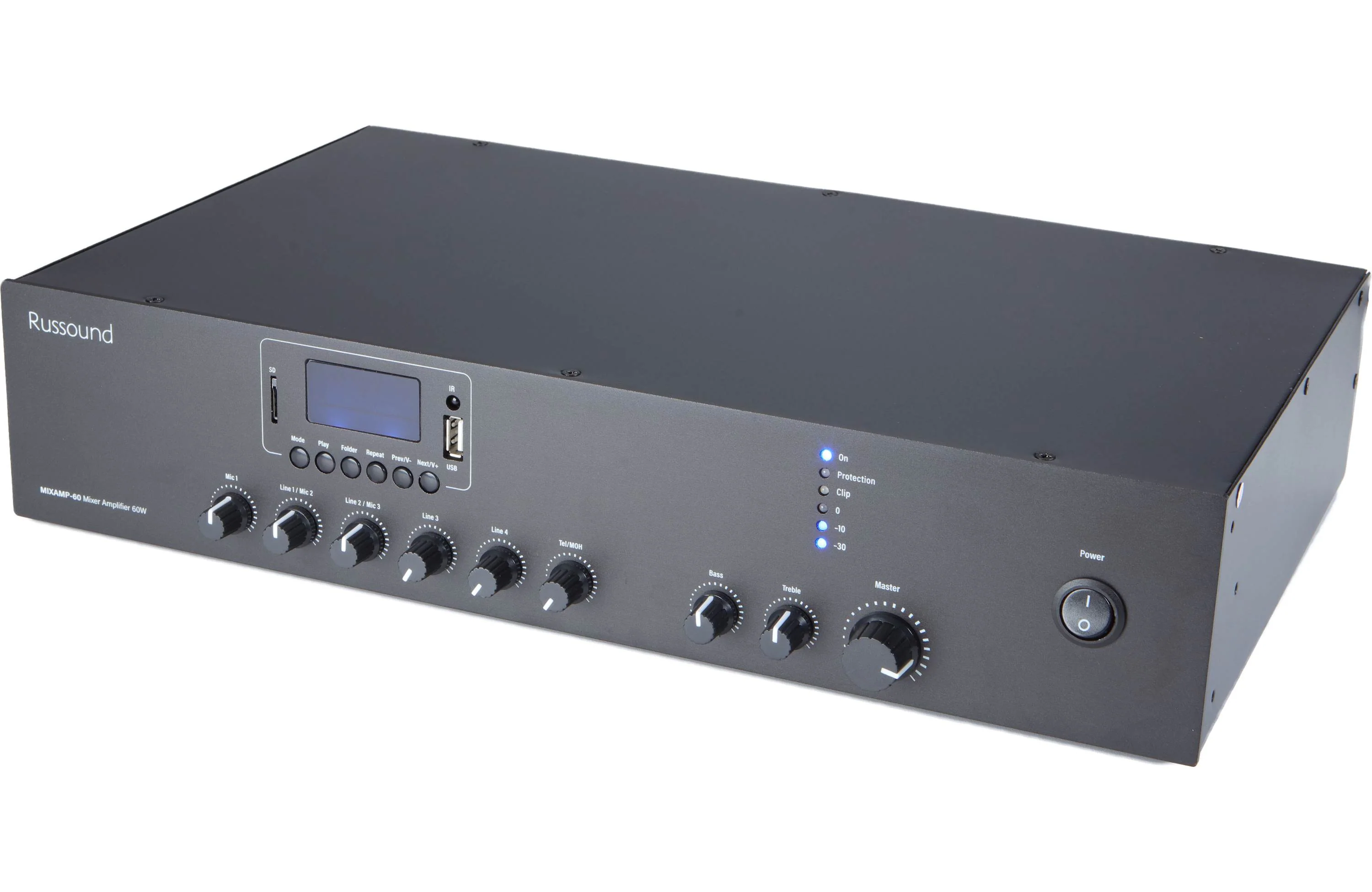 Russound MIXAMP60 | Amplificateur 70 Volts avec mixeur, Bluetooth, MP3 et tuner FM - Image 2