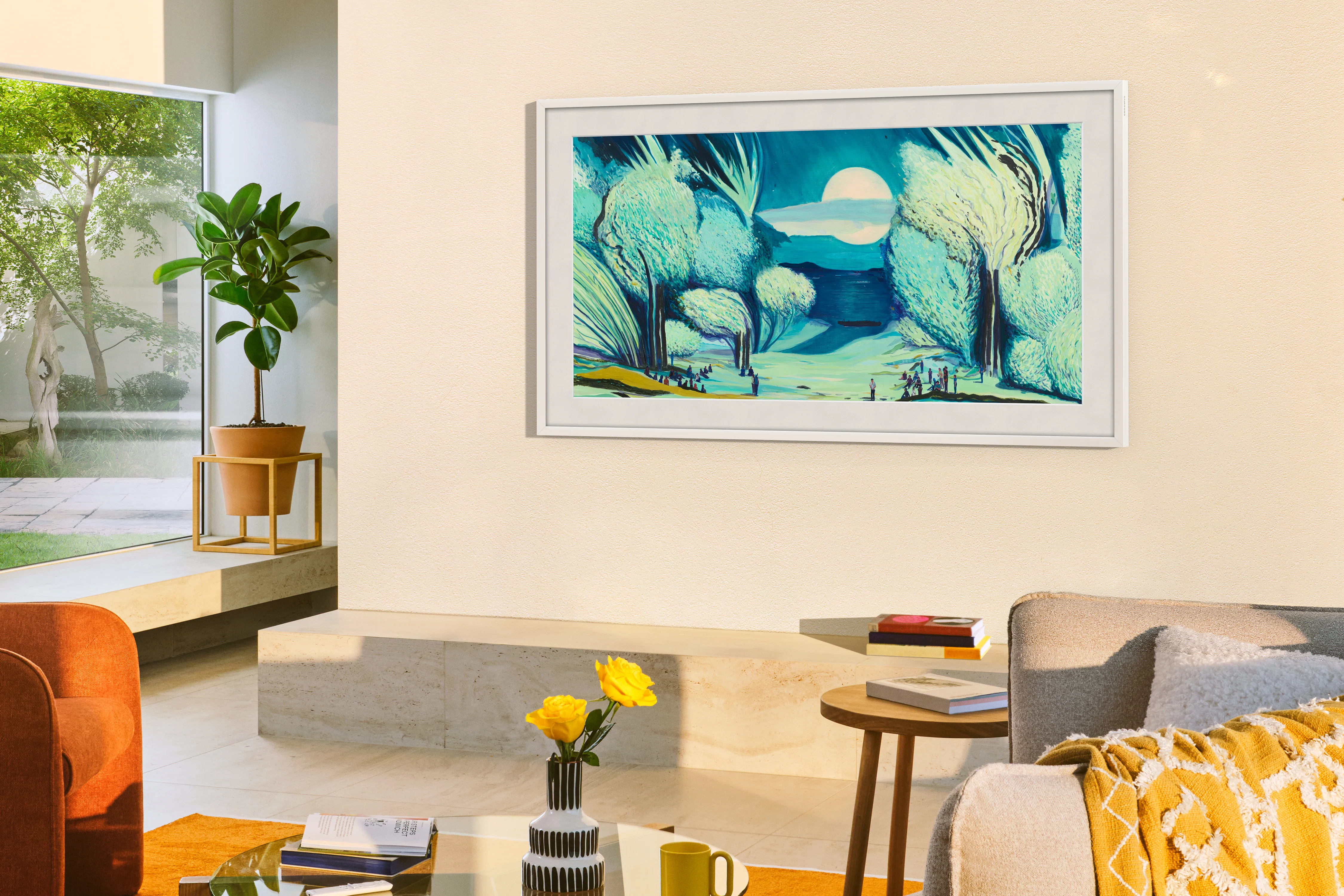 Samsung QN43LS03F - Téléviseur 43'' QLED 4K The Frame, 60Hz, Art Mode, VisionAI, NQ4 Gen2 - Image 22