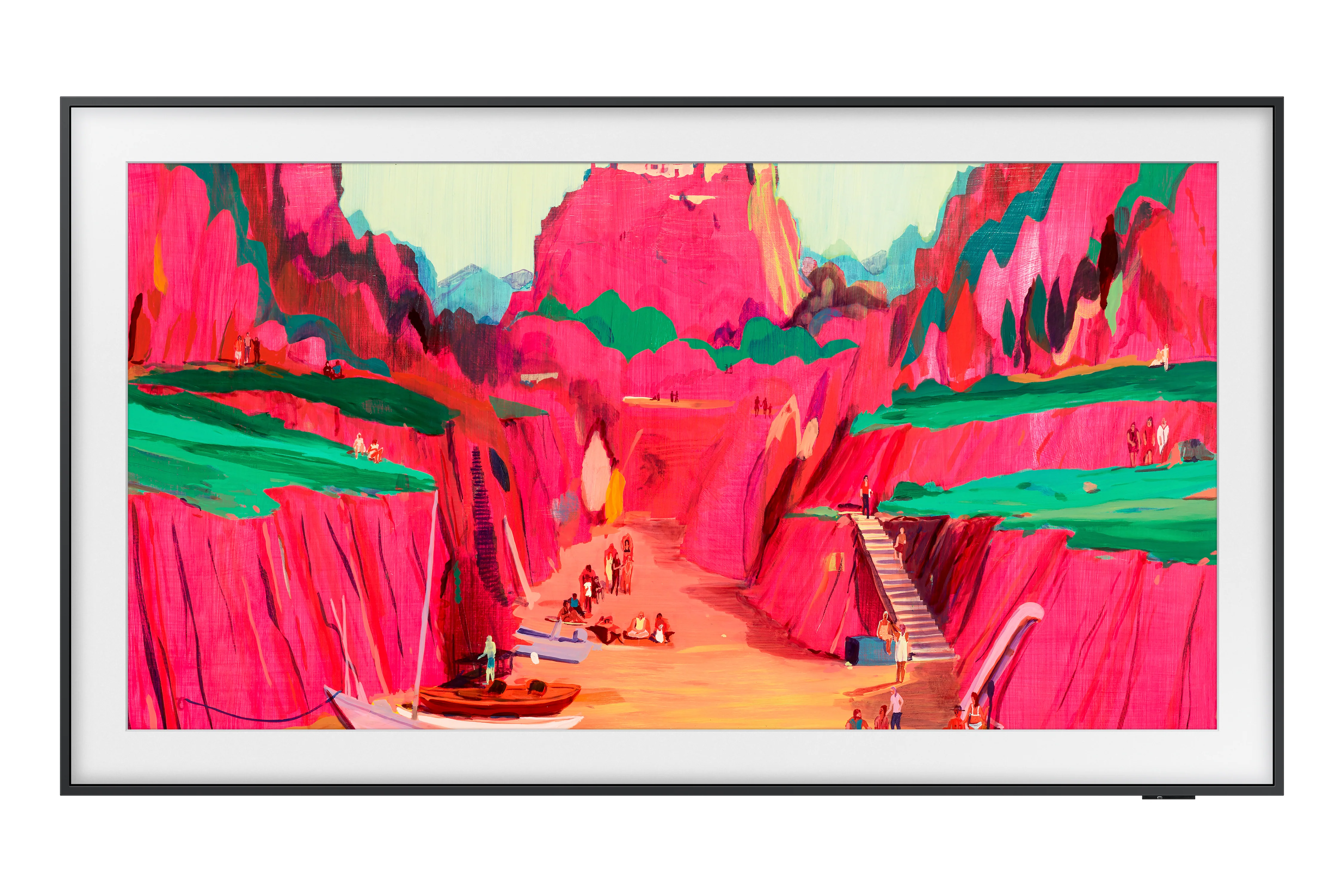 Samsung - The Frame Pro QN65LS03FW - Téléviseur 4K Neo QLED, Antireflet, 144hz, Mode ART, 65 pouces - Image 3