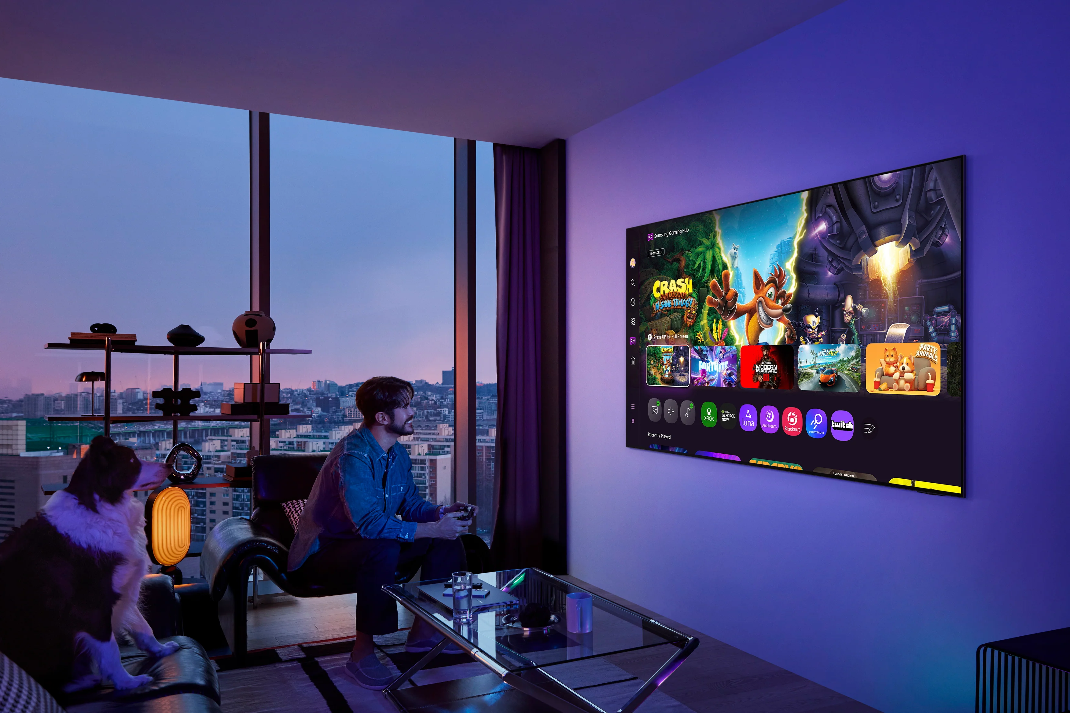 Samsung QN65S95F - Téléviseur 65'' OLED 4K, 165Hz, OLED HDR, Écran AntiReflet, Processeur NQ4 AI Gen3 - Image 10