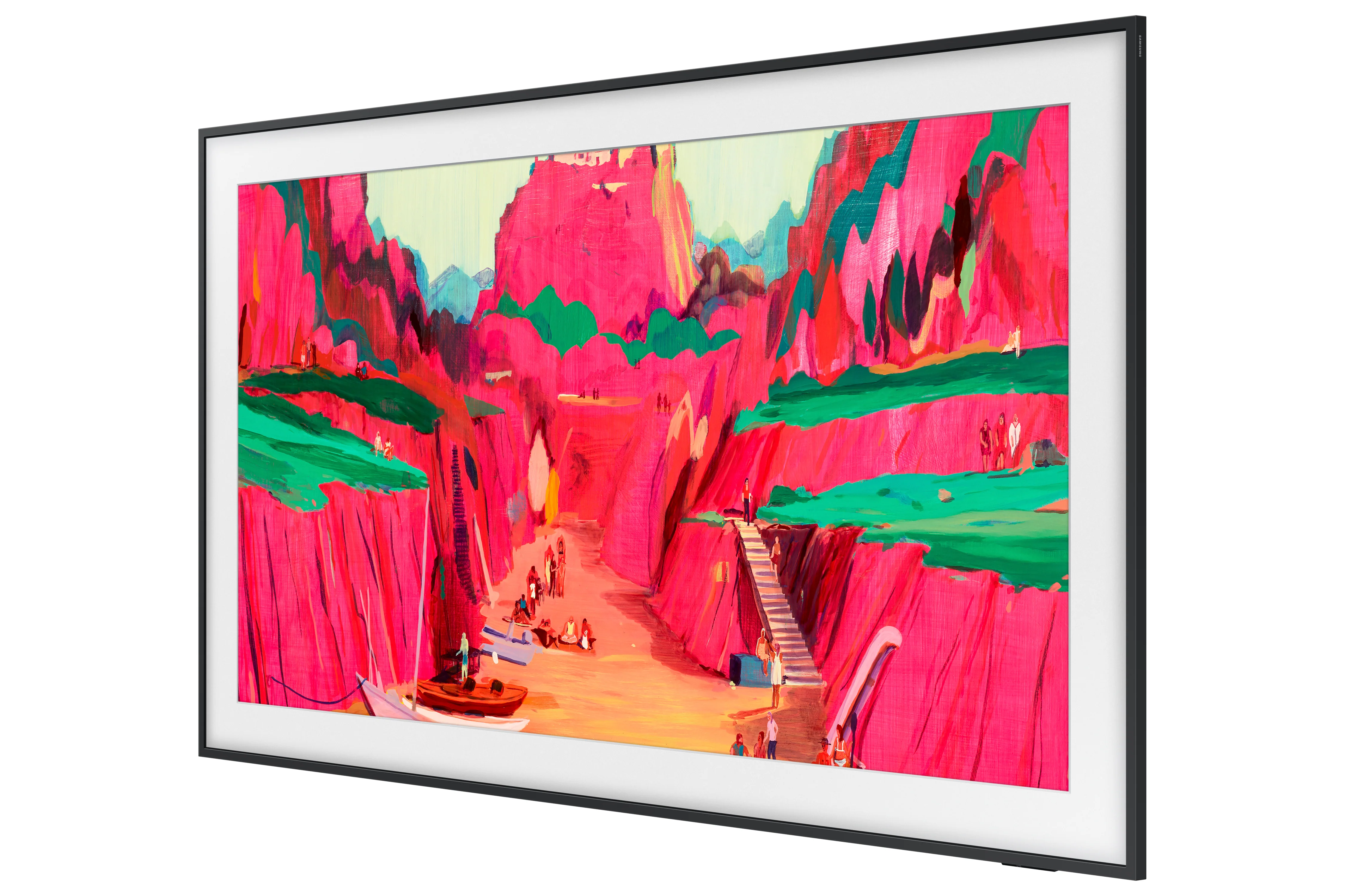 Samsung - The Frame Pro QN75LS03FW - Téléviseur 4K Neo QLED, Antireflet, 144hz, Mode ART, 75 pouces - Image 4