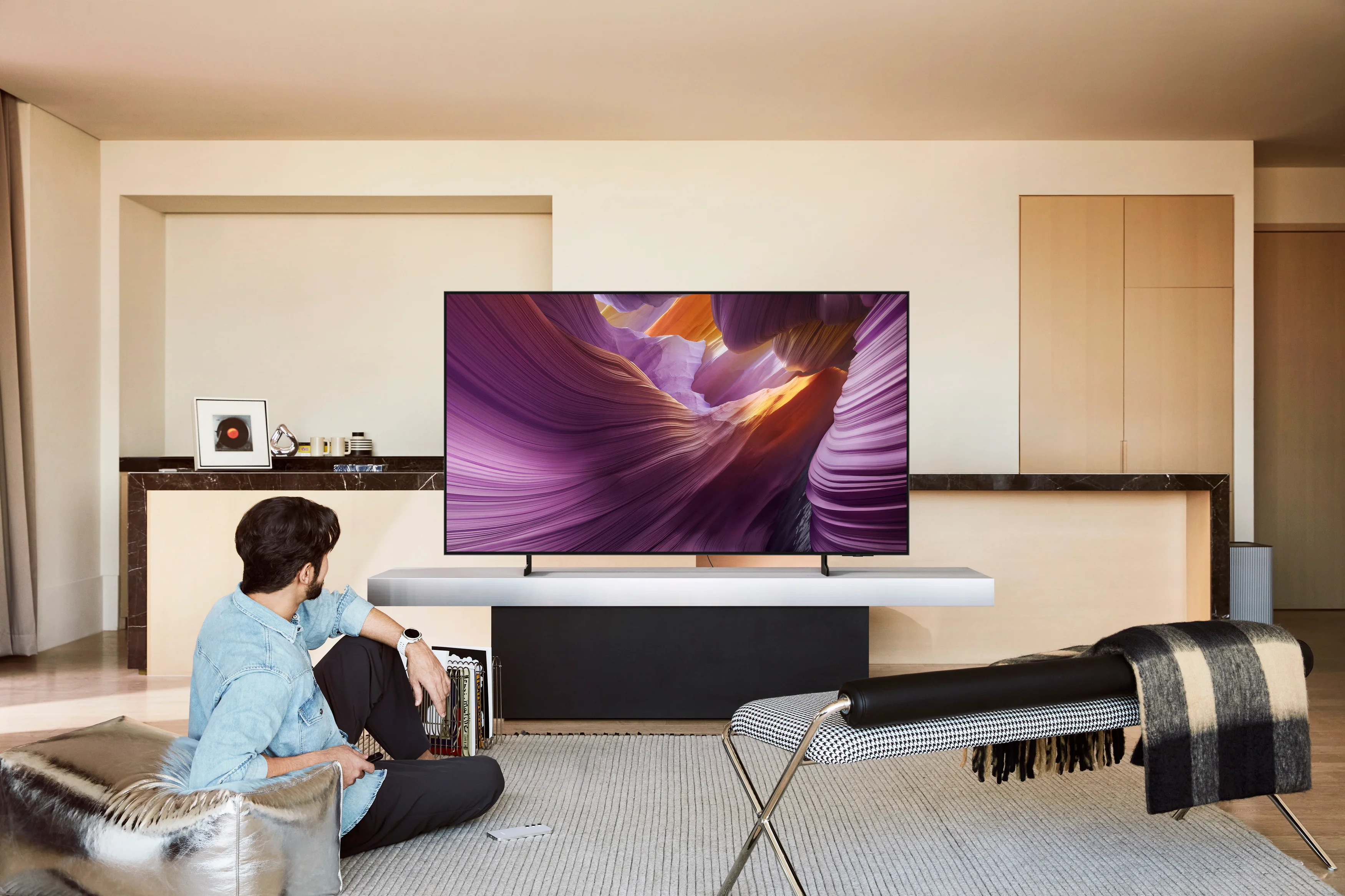 Samsung QN77S85F - Téléviseur 77'' OLED 4K, 120Hz, OLED HDR, Écran AntiReflet, Processeur NQ4 AI Gen2 - Image 12