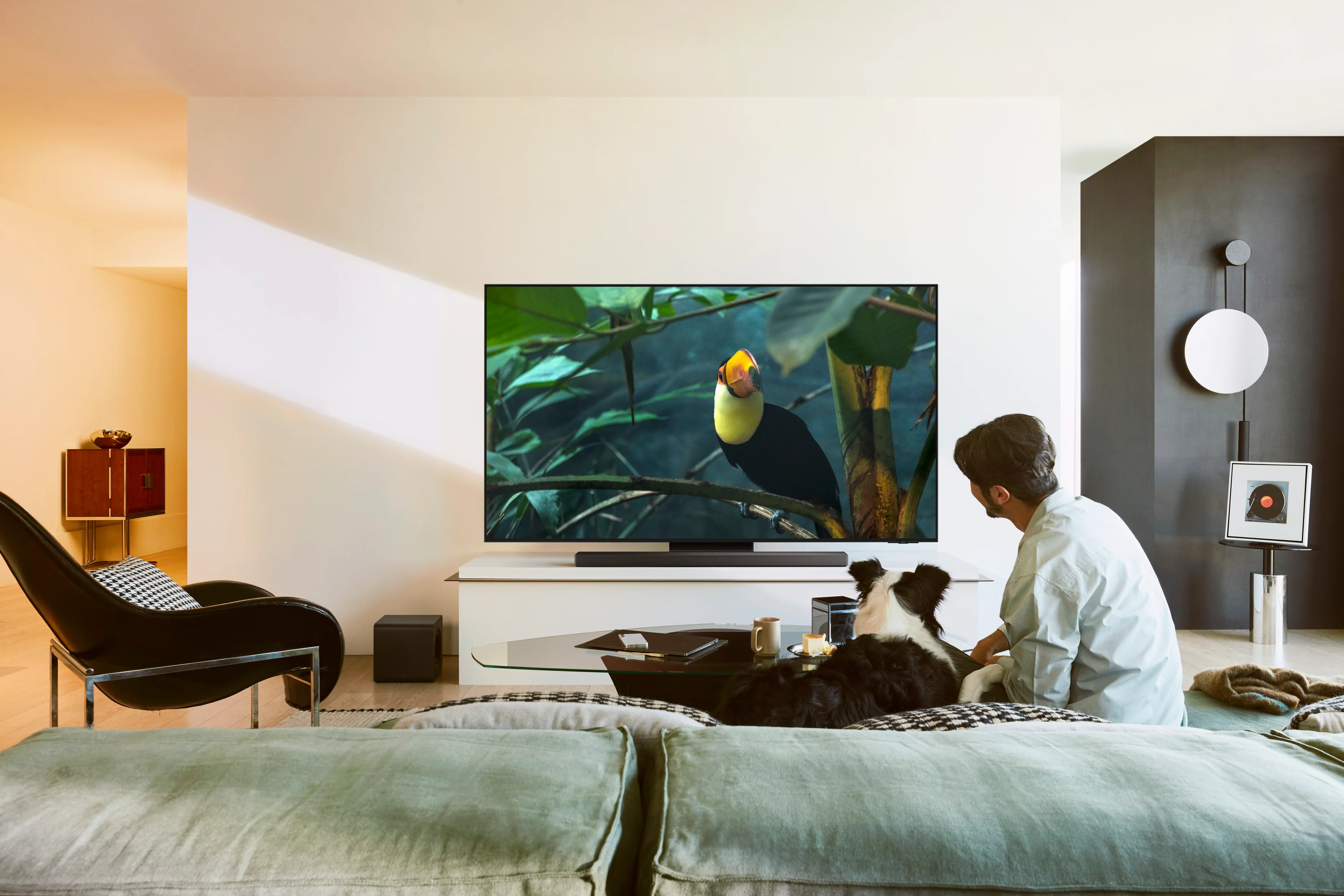 Samsung QN77S95F - Téléviseur 77'' OLED 4K, 165Hz, OLED HDR, Écran AntiReflet, Processeur NQ4 AI Gen3 - Image 11