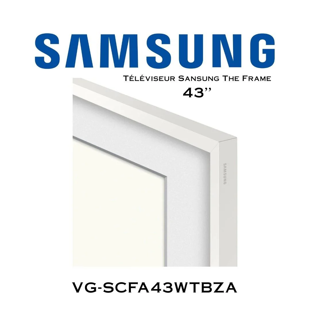 Samsung VG-SCFAWTBZA - Contour pour téléviseur The Frame - Blanc - Image 3