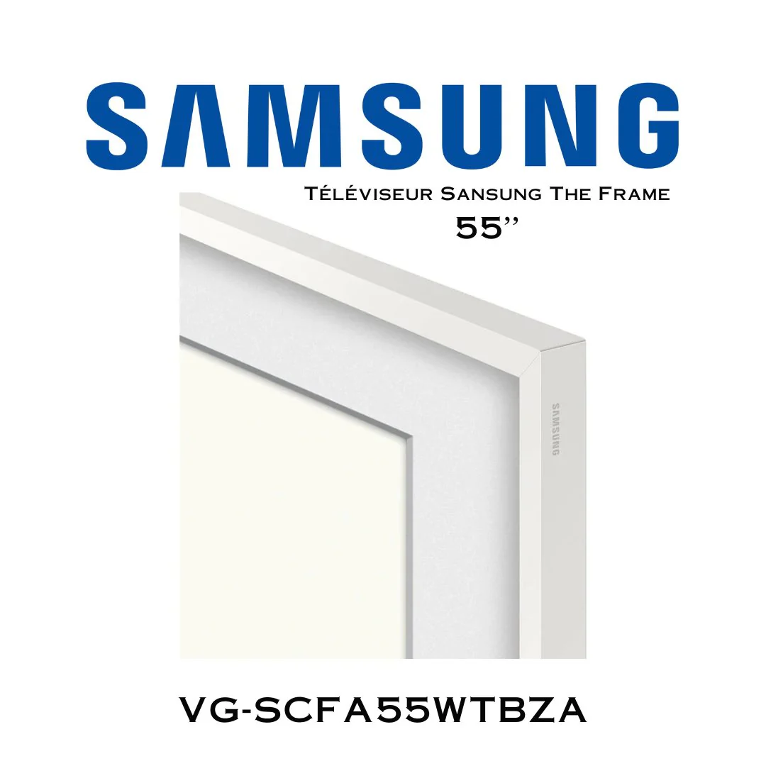 Samsung VG-SCFAWTBZA - Contour pour téléviseur The Frame - Blanc - Image 4