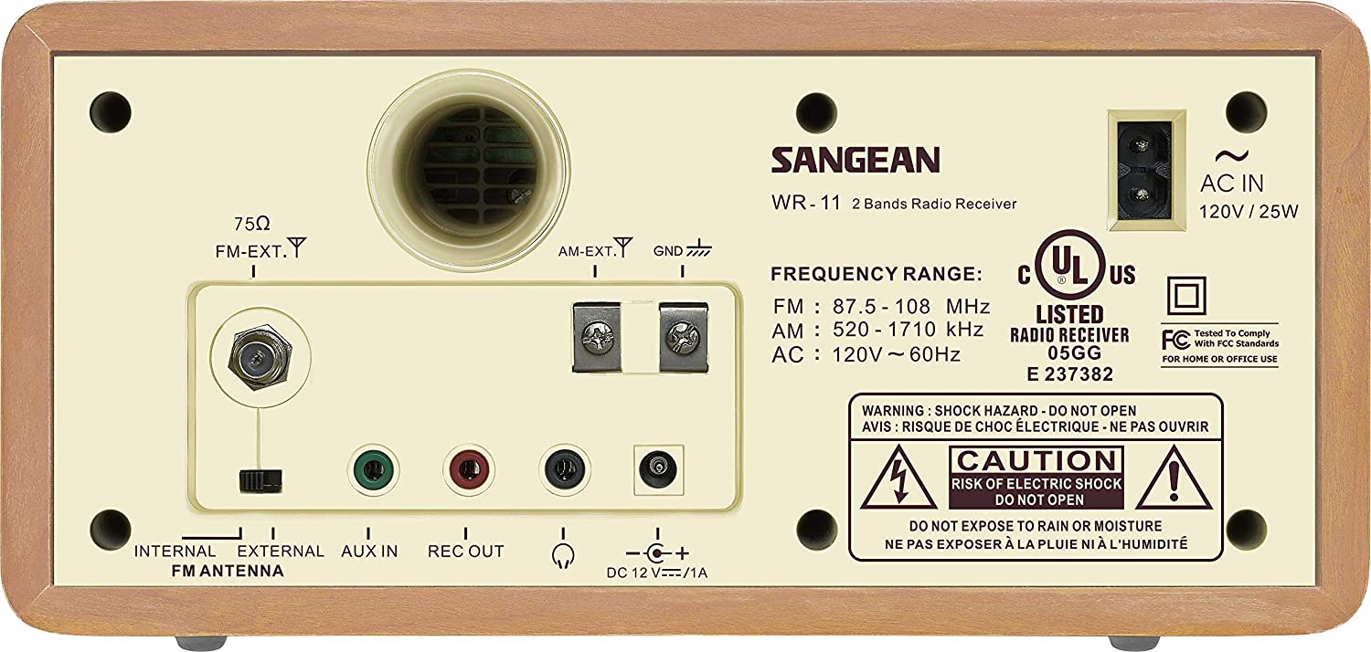 Sangean WR11 - Radio portable AM/FM haute performance - Image 3
