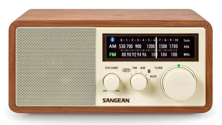 SANGEAN WR-16 | Radio de table AM / FM / AUX / Bluetooth noyer - Image 3