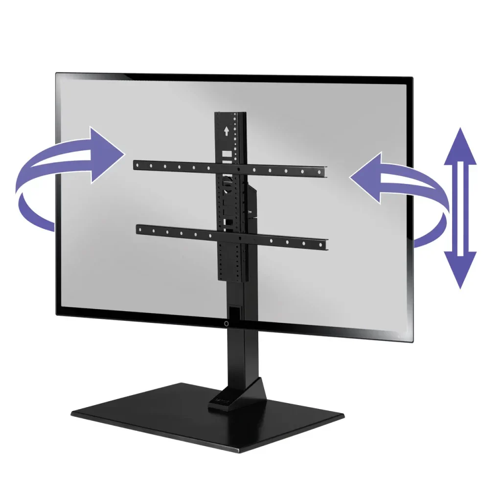 SANUS VSTV2 | Support sur pied pivotant pour téléviseurs de 40" à 86" - Image 3