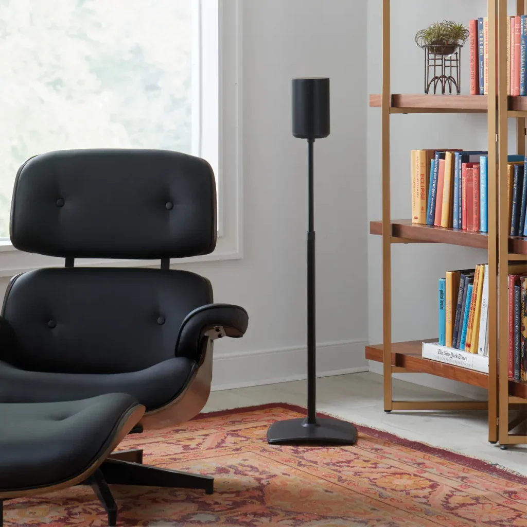 Sanus WSSE1A2 - Supports d'enceintes réglables en hauteur 25''/42'' pour Sonos Era 100™ (paire) - Image 7