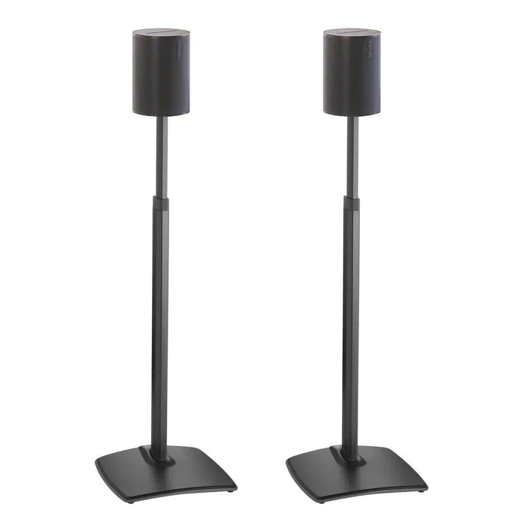 Sanus WSSE1A2 - Supports d'enceintes réglables en hauteur 25''/42'' pour Sonos Era 100™ (paire) - Image 3